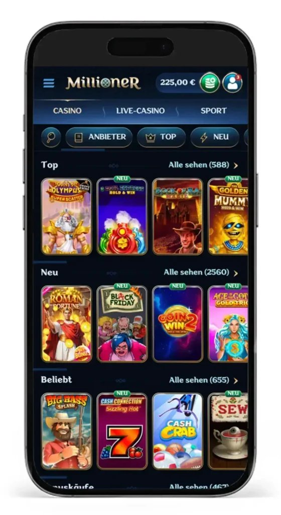 Learn about millioner casino slots